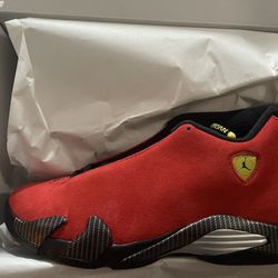 DeadStock Mens Jordan 14 Ferrari Size 10