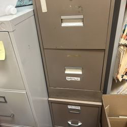 Vintage File Cabinets