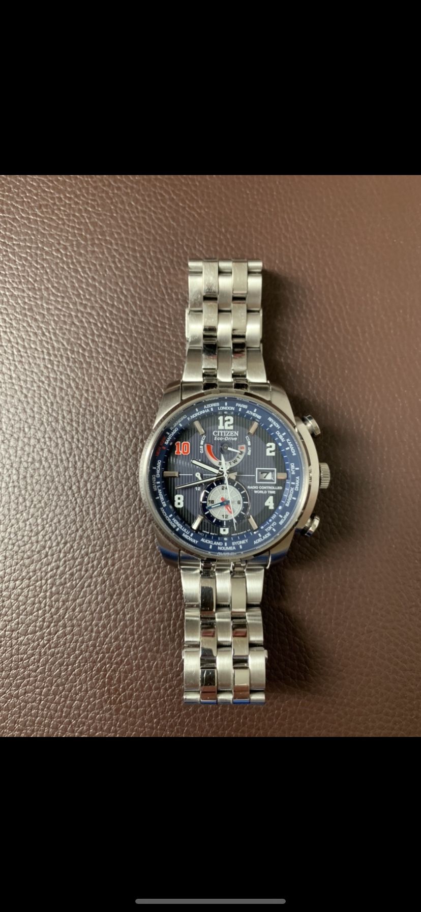 Eli Manning Limited Edition Watch Citizen AT9010