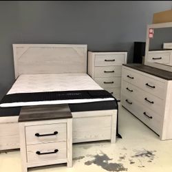 Brand New Ashley bedroom set For Sale With Free Delivery And Cash On Delivery