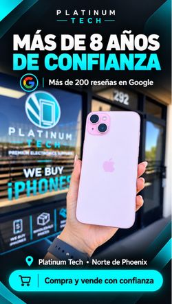 iPhone 15 plus Unlocked pink $520
