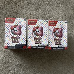 6x Pokemon 151 Booster Bundles