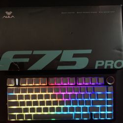 AULA F75 Pro Gradient Gray Mechanical Gaming Keyboard