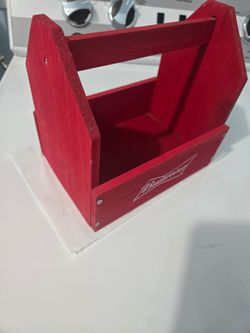 Budweiser handheld wooden box