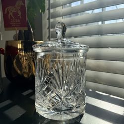 Waterford Crystal Biscuit Barrel Jar 