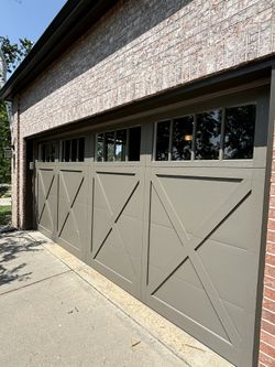 16x7 & 9x7 Overlay Garage Doors