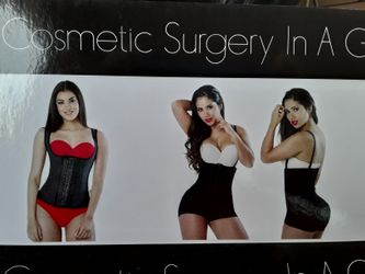 added curves waist trainer body jumpsuit &vest trailer