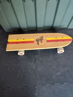 $60 firm, Yes, It's Available, Mini Cruiser Skateboard, 25 Inch, Morgan Pro Series LMF 65mm Blood Orange wheels, Caliber trucks, 'topo chico' griptape