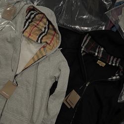 BURBERRY HOODIE BRAND NEW SIZES: SMALL MEDIUM LARGE X-LARGE BRAND NEW