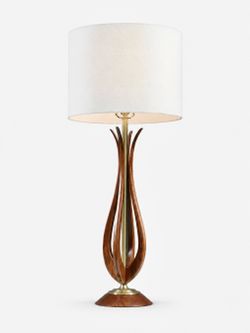 Californian Modern Sculpted Table Lamp by Roller Lamp Co., c.1960's - Delivery Available