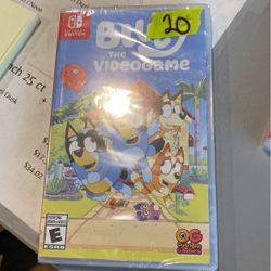 Bluey The Video Game Nintendo Switch 