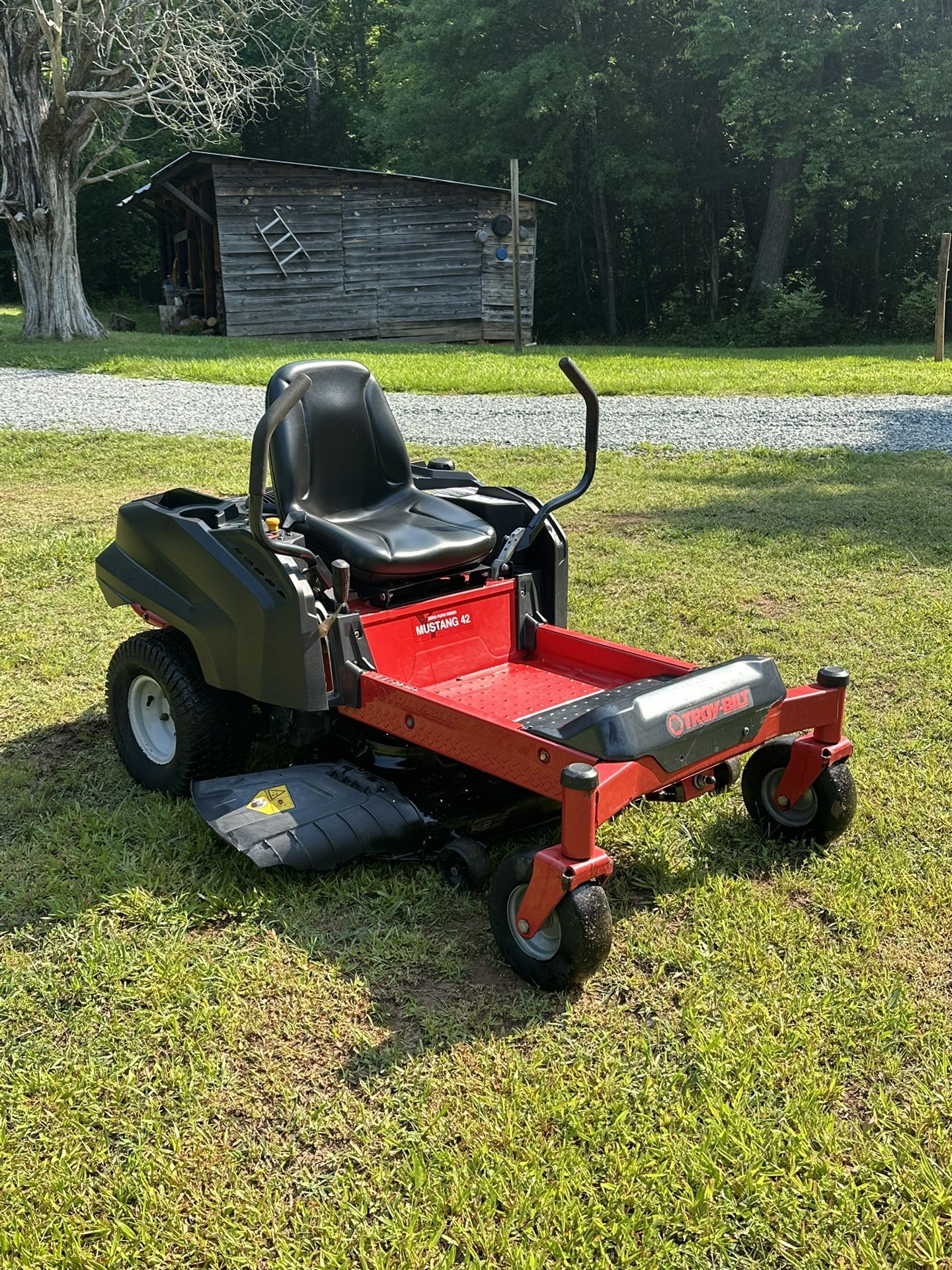 Troybilt Mustang Zero Turn Mower