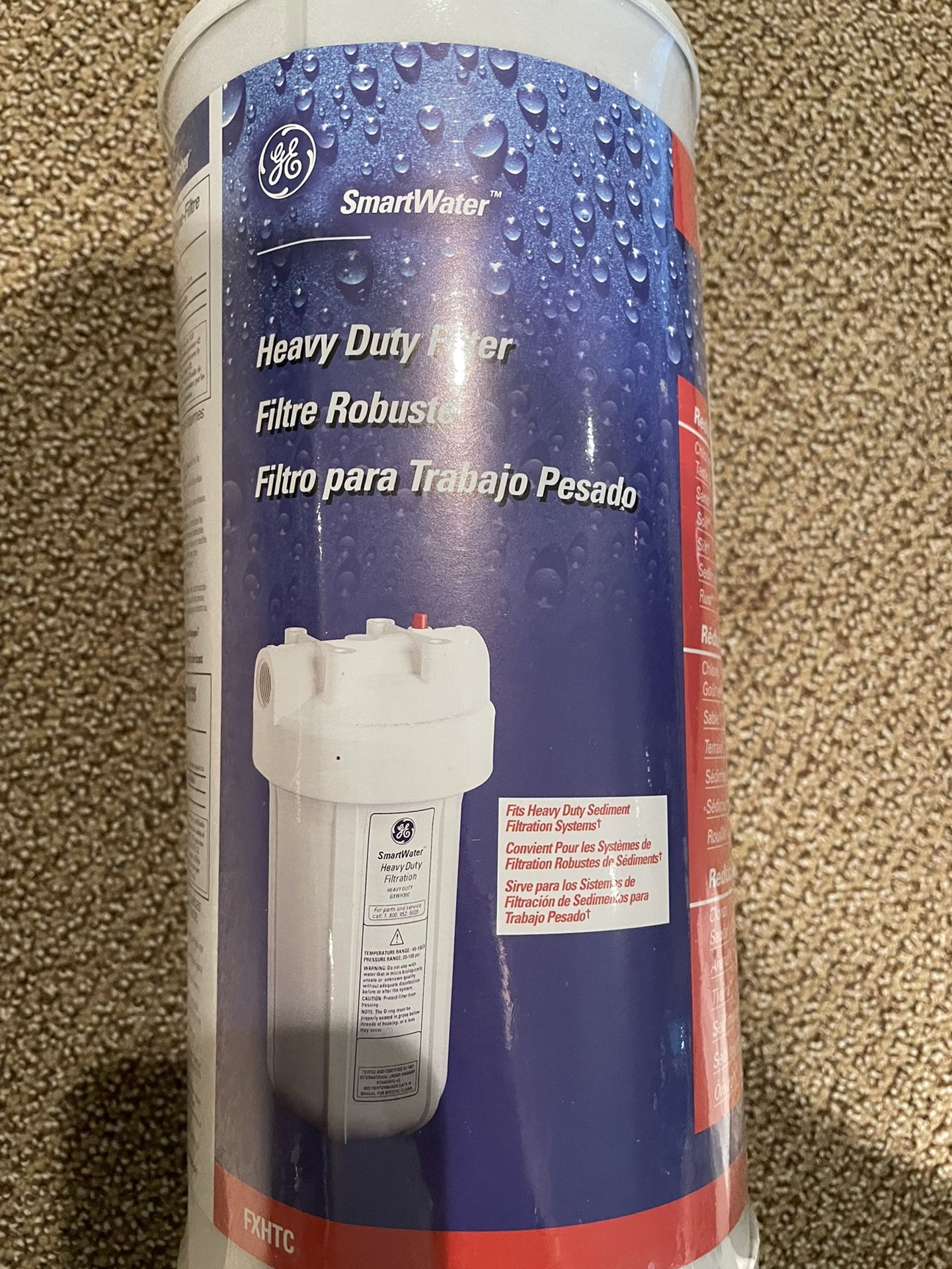 GE SmartWater Heavy Duty Filter FXHTC