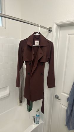 Abercrombie & Fitch Brown Trench Coat Women’s