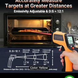 THERMOMETER GUN DIGITAL INFRARED LASER