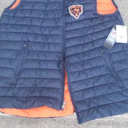 Chicago Bears Lightweight Puffer Vest