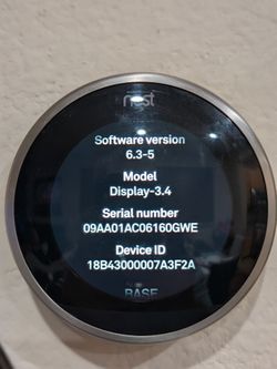 Nest Learning Thermostat 3rd Generation