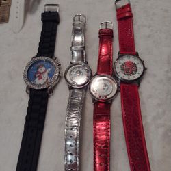 Four Holiday Watches All For $10.00
