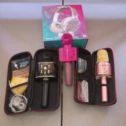 Handheld  Microphone 🎤🎙️ speaker 🔊 Headphones 🎧 For Sale 💲