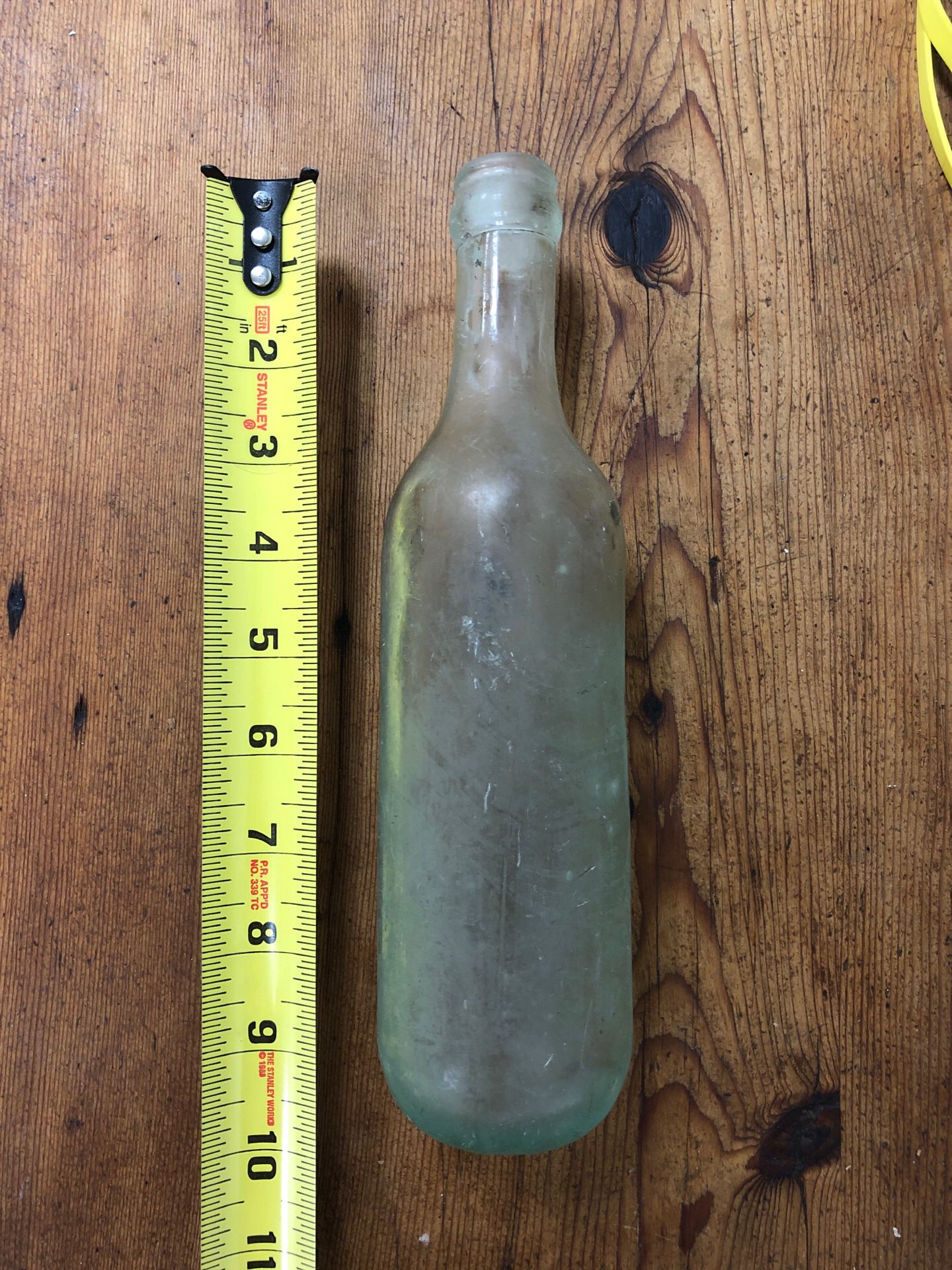 Antique soda bottle