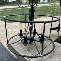 Minka Lavery Westchester County Metal Frame Drum Candle Semi Flush, 4-Light 240 Total Watts