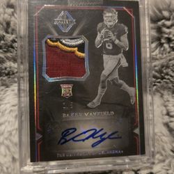 Football Card Baker Mayfield 2/5 RPA