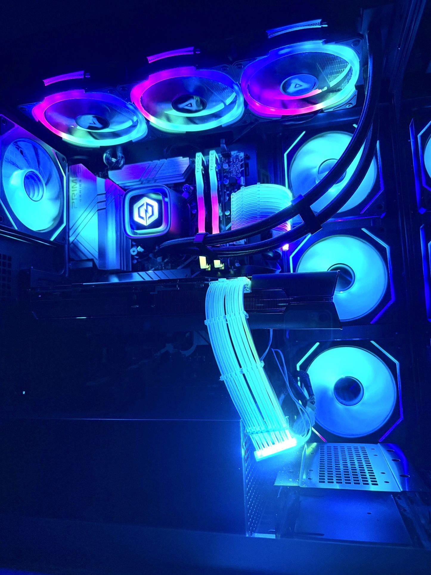Liquid Cooling Gaming pc i9 13900kf 32gb ram rx 6900xt 1tb ssd