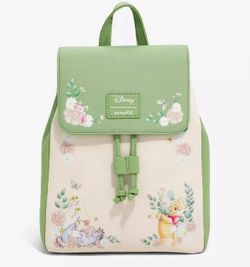 Loungefly Disney Winnie the Pooh Floral Mini Backpack