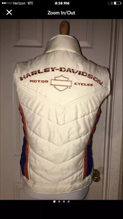 Women's size small Harley Davidson puffer vest