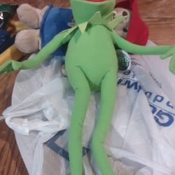 Jim Henson's Muppets, Kermit The Frog. 22" Tall