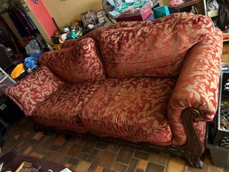 Sofa, coffee table, chair