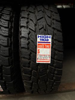 Single Used Tires 285/70/17 each $70-$120