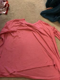 Lane Bryant Long Shelve Shirt