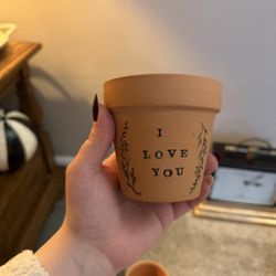 I Love You Plant Pot 