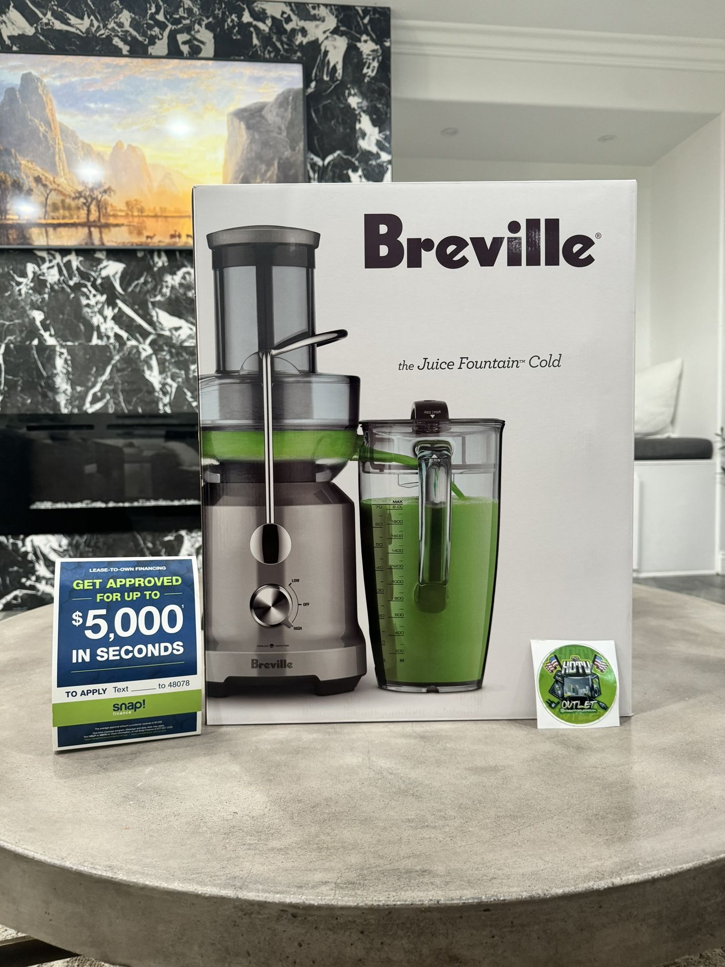 Breville Juice Fountain Cold Electric Juicer