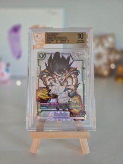 Dragon Ball Fusion World Son Goku 1st Anniversary Event Winner BGS 10