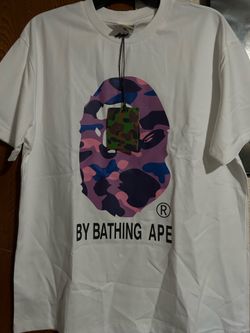 White bape shirt