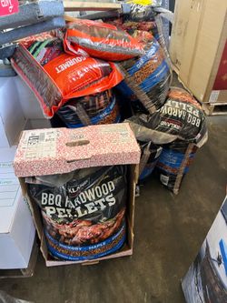 Bbq hardwood pellets
