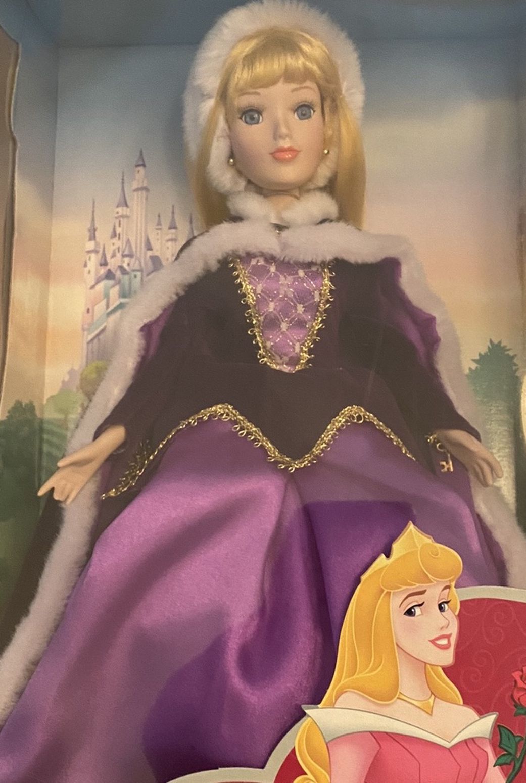 Disney Aurora Porcelain Keepsake Doll