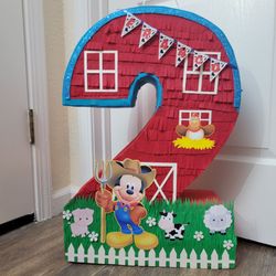 Piñata Mickey Farm Granja