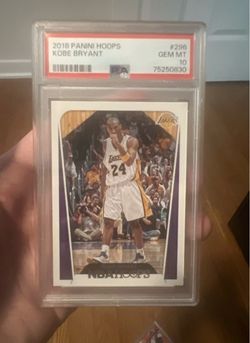 Kobe Bryant 2018-19 Panini NBA Hoops Tribute PSA 10 GEM MINT