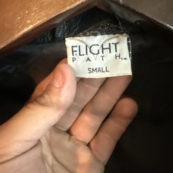 Small Vintage Leather Jacket Flight Path 