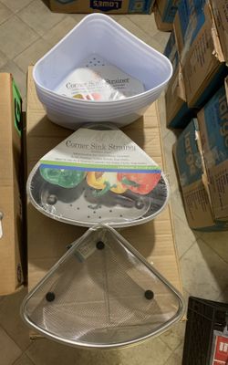 Corner Sink Drainers 