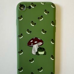 New iPhone 7/8/SE Case – Frog & Mushroom Cute Protective Cover