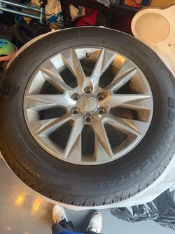 Rims with tires and tpms sensors