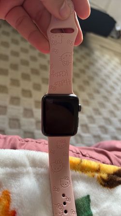 Apple Watch with Hello Kitty Band