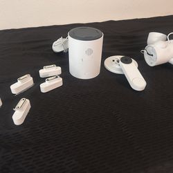 ADT Home Base, ADT Door Bell, And Door/window Sensors. 
