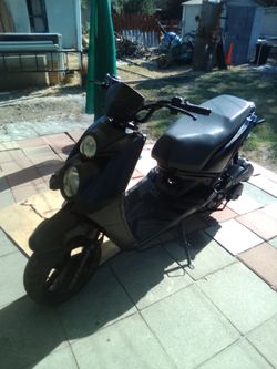 Gas scooter