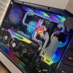 Custom water-cooled Gaming Pc