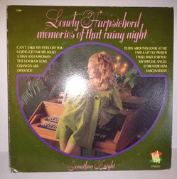 Vintage Vinyl Album Lonely Harpsichord memories of that rainy night V36016 Viva